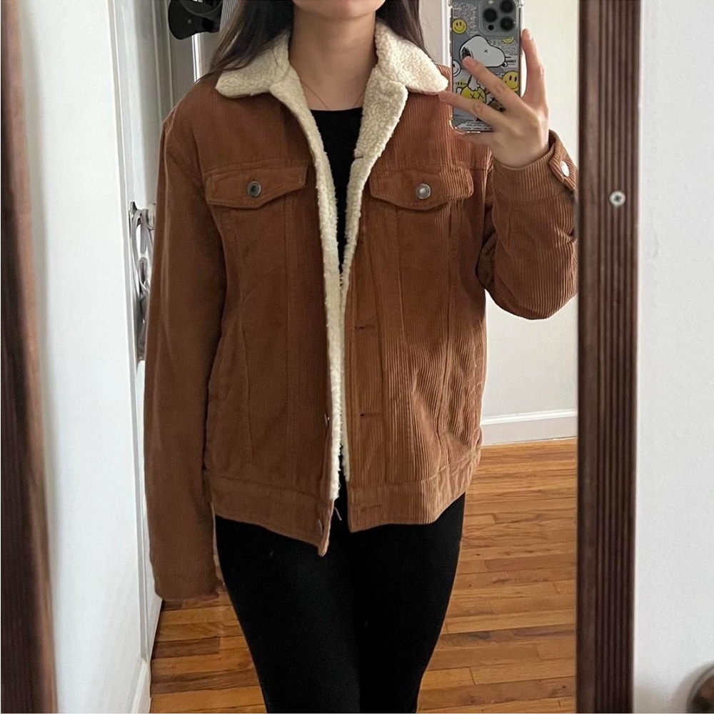 Bershka Sherpa Jacket size S